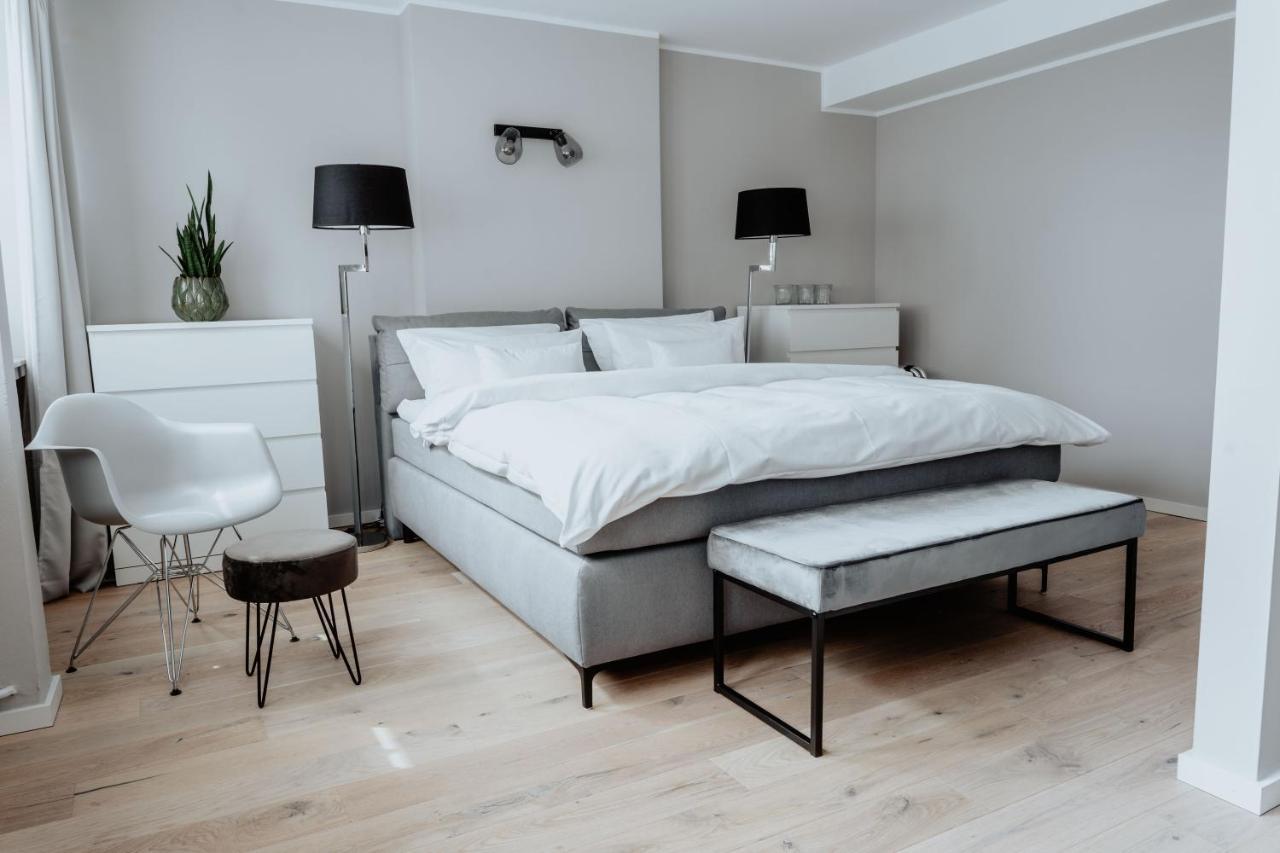 2-Zimmer City Apartment 57M² Mit King Size Bett Und Kueche 뮌스터 외부 사진