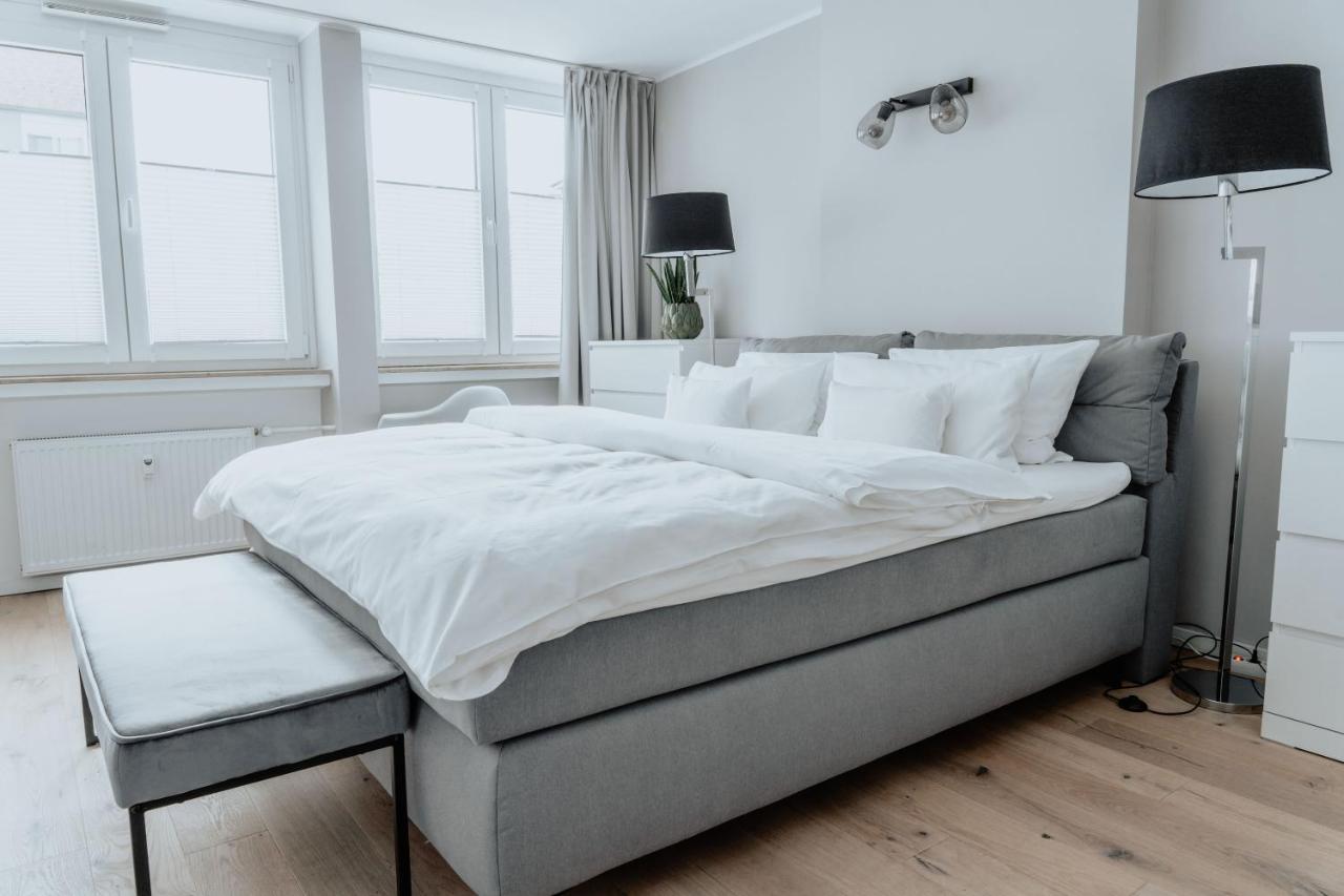 2-Zimmer City Apartment 57M² Mit King Size Bett Und Kueche 뮌스터 외부 사진